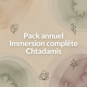 Pack annuel Immersion complète Chtadamis