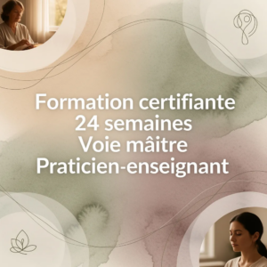 Formation certifiante 24 semaines Voie maître Praticien-enseignant